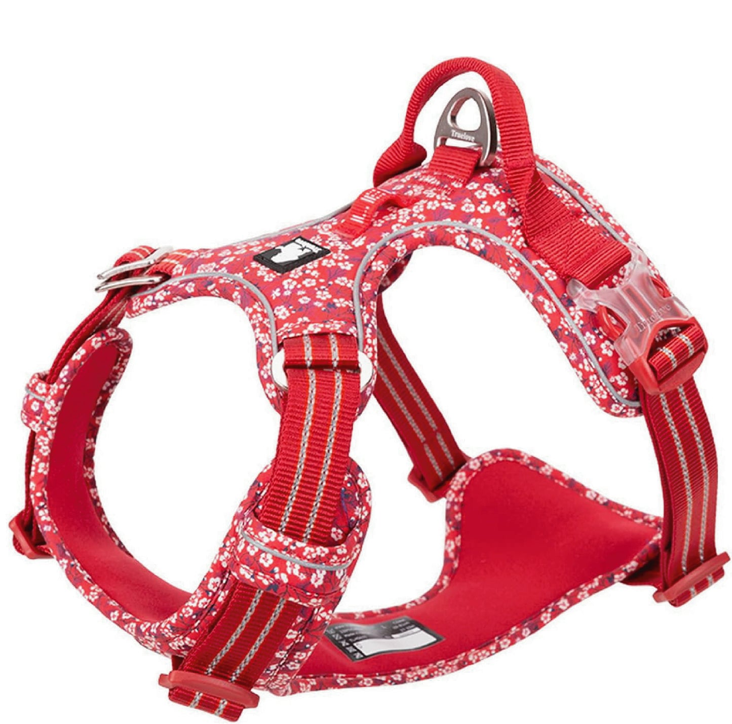 WildBloom™ – Adjustable Floral Control Dog Harness