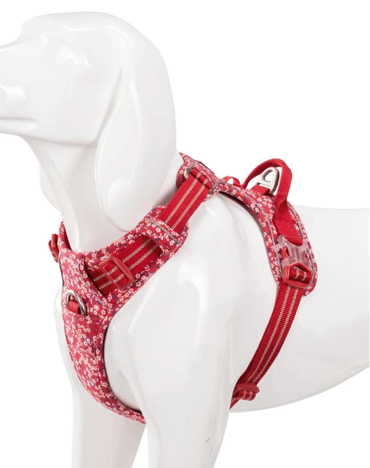 WildBloom™ – Adjustable Floral Control Dog Harness