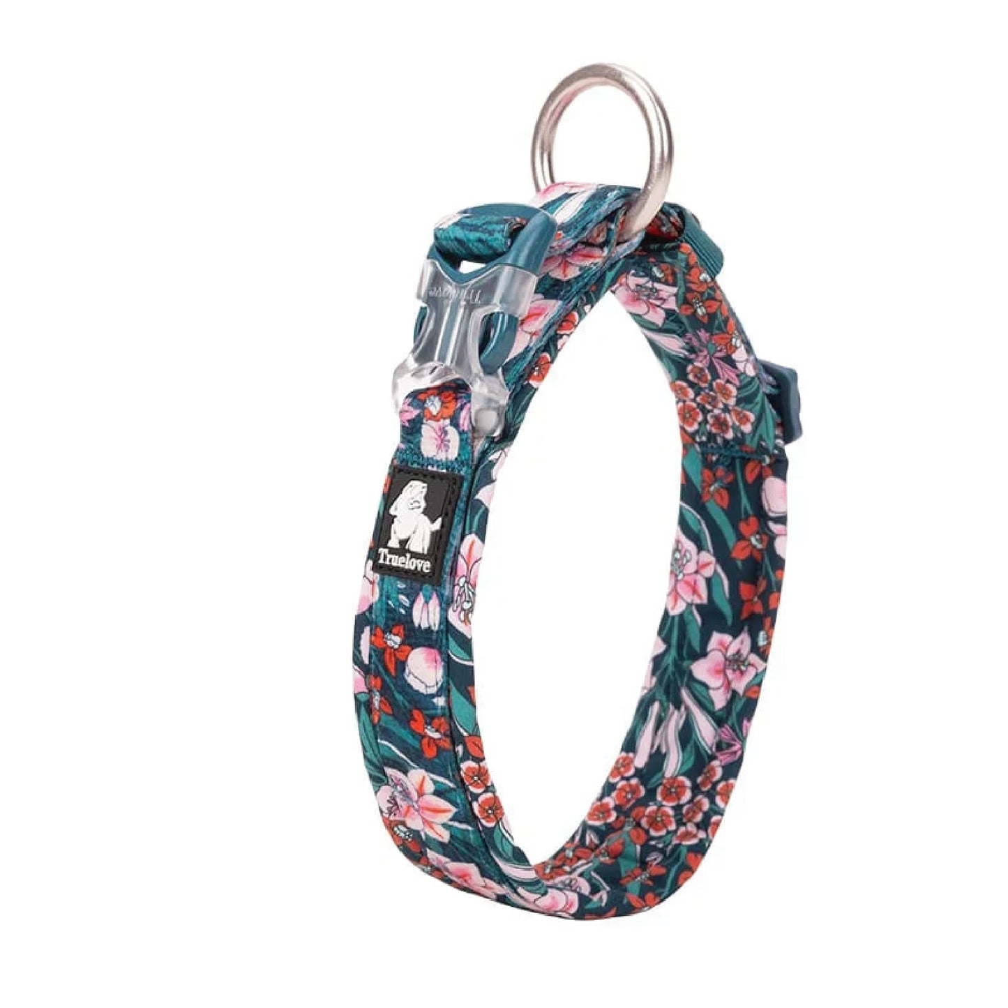 WildBloom™ – Padded Floral Dog Collar