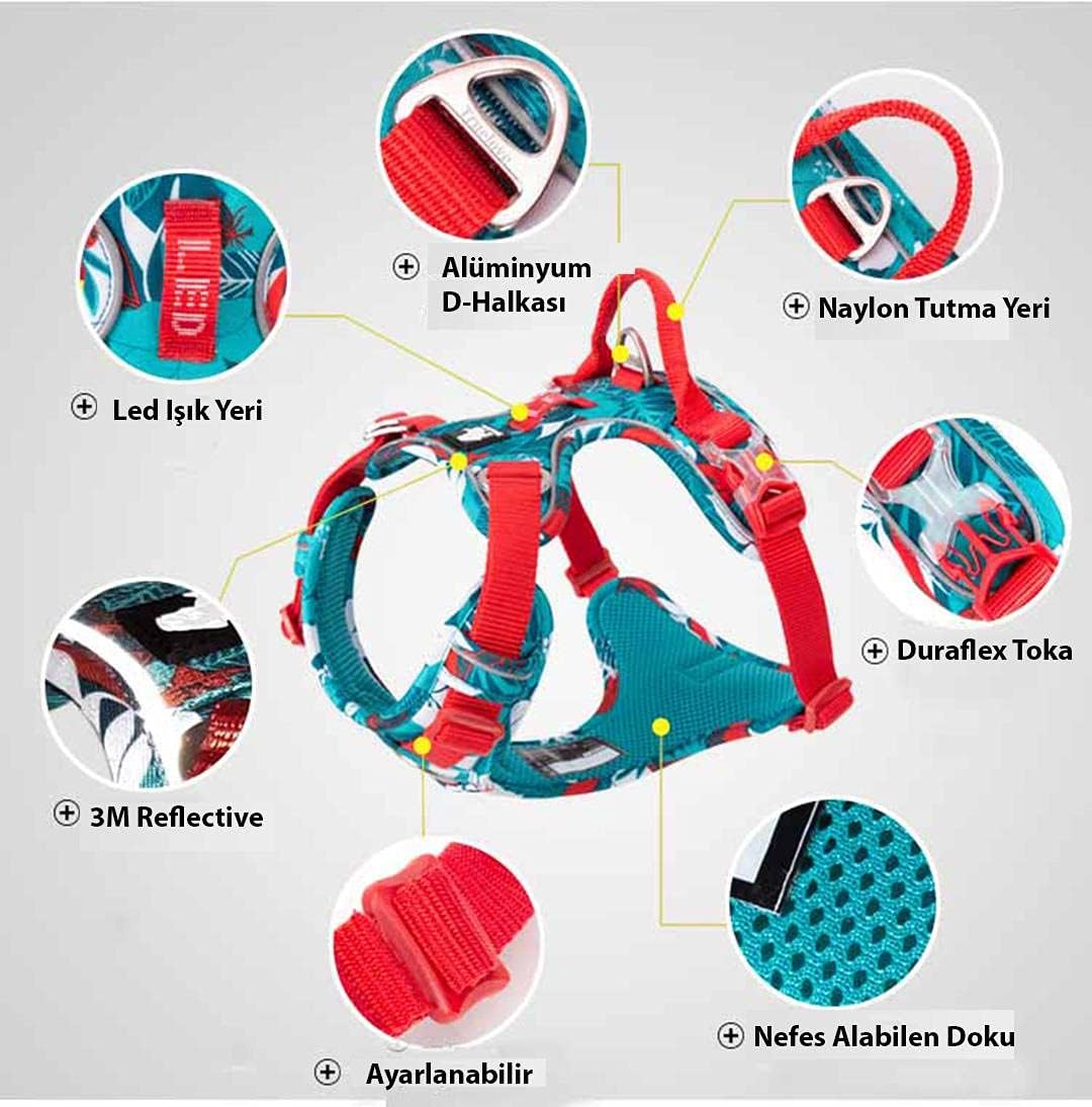 StealthRange™ – Reflective Camouflage Dog Harness