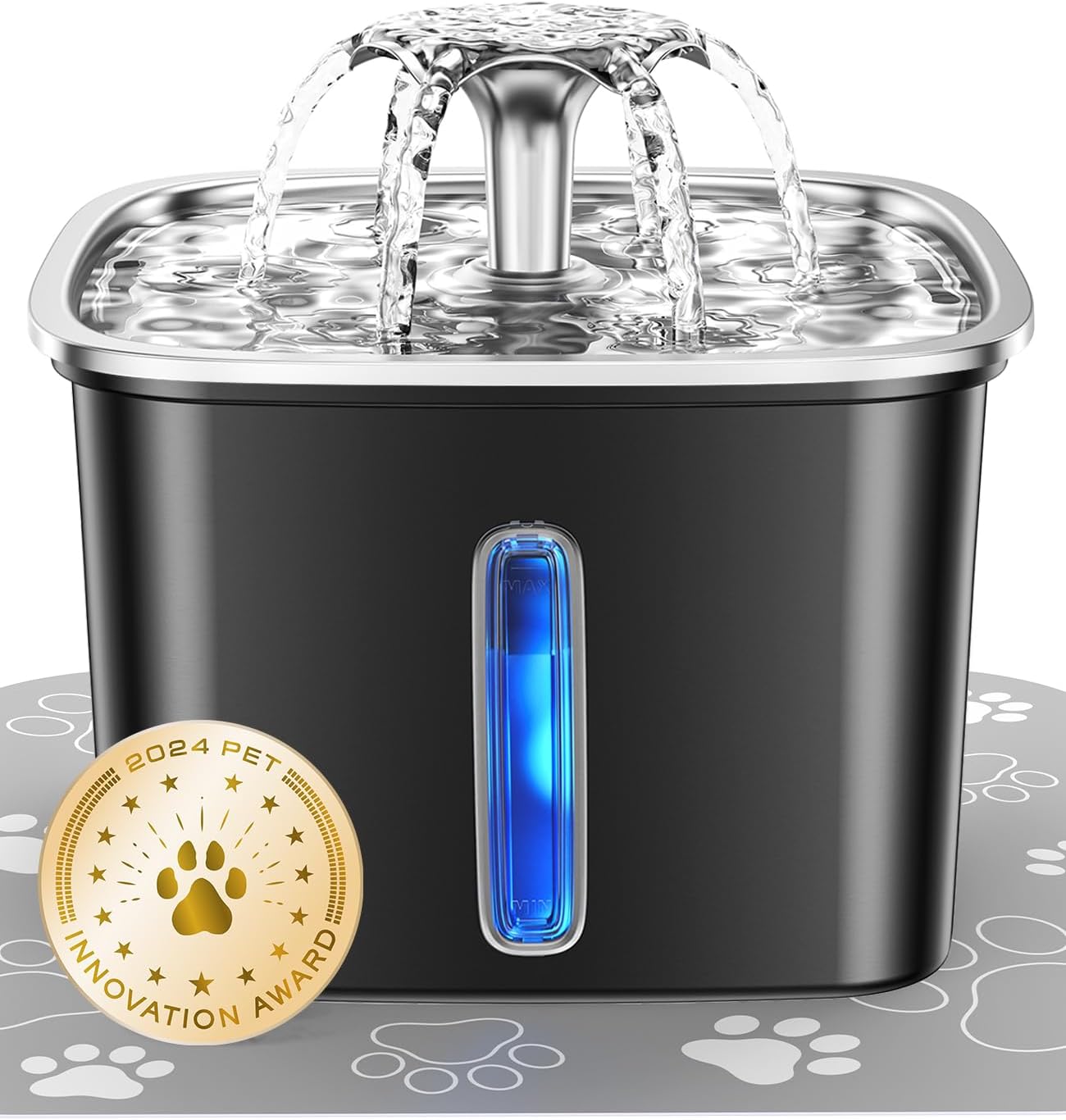 STAINLESS STEEL PET FOUNTAIN™ – Premium Hydration for Your Pet.