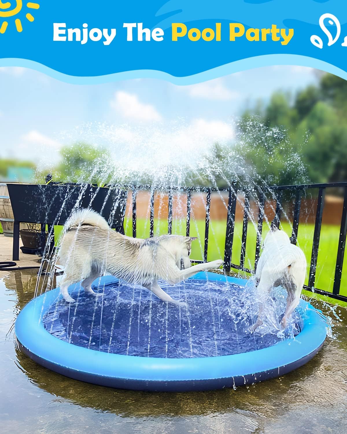AquaBound™ – Inflatable Pet Pool Pad
