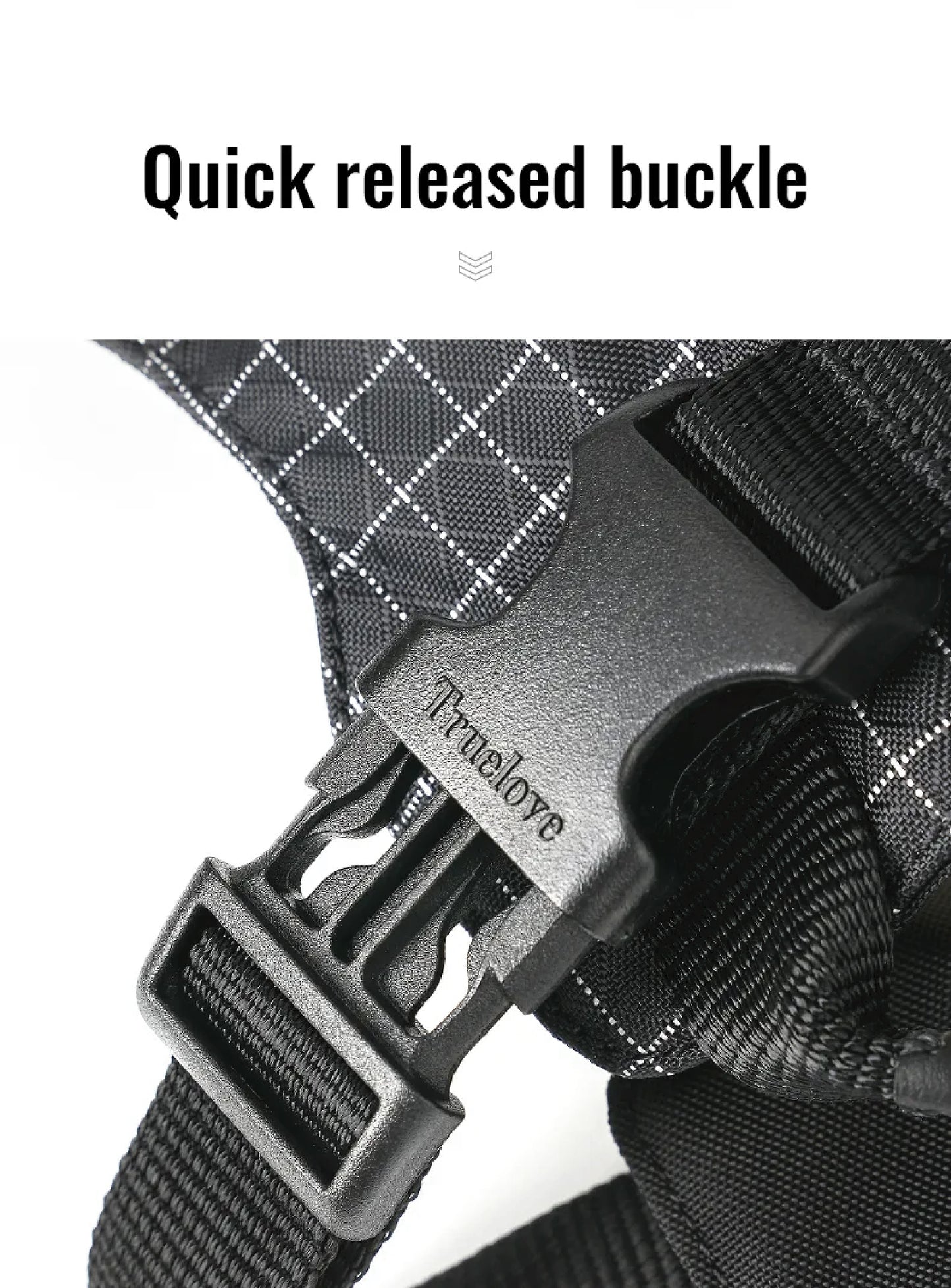 StrideLite™ - Reflective LED Harness with GPS Holder