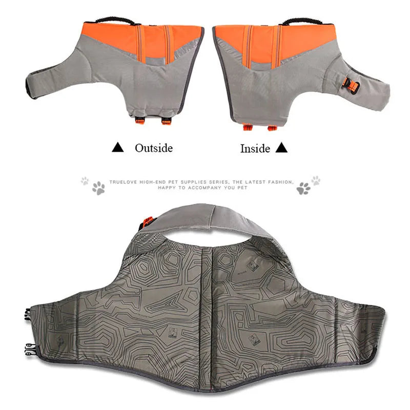 DriftGlide™ – Reflective Dog Life Jacket