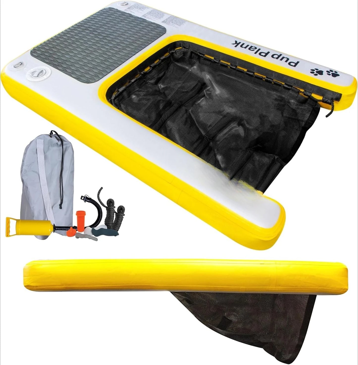 DockTrek™ – XL Inflatable Dog Water Ramp (200 lb Capacity)
