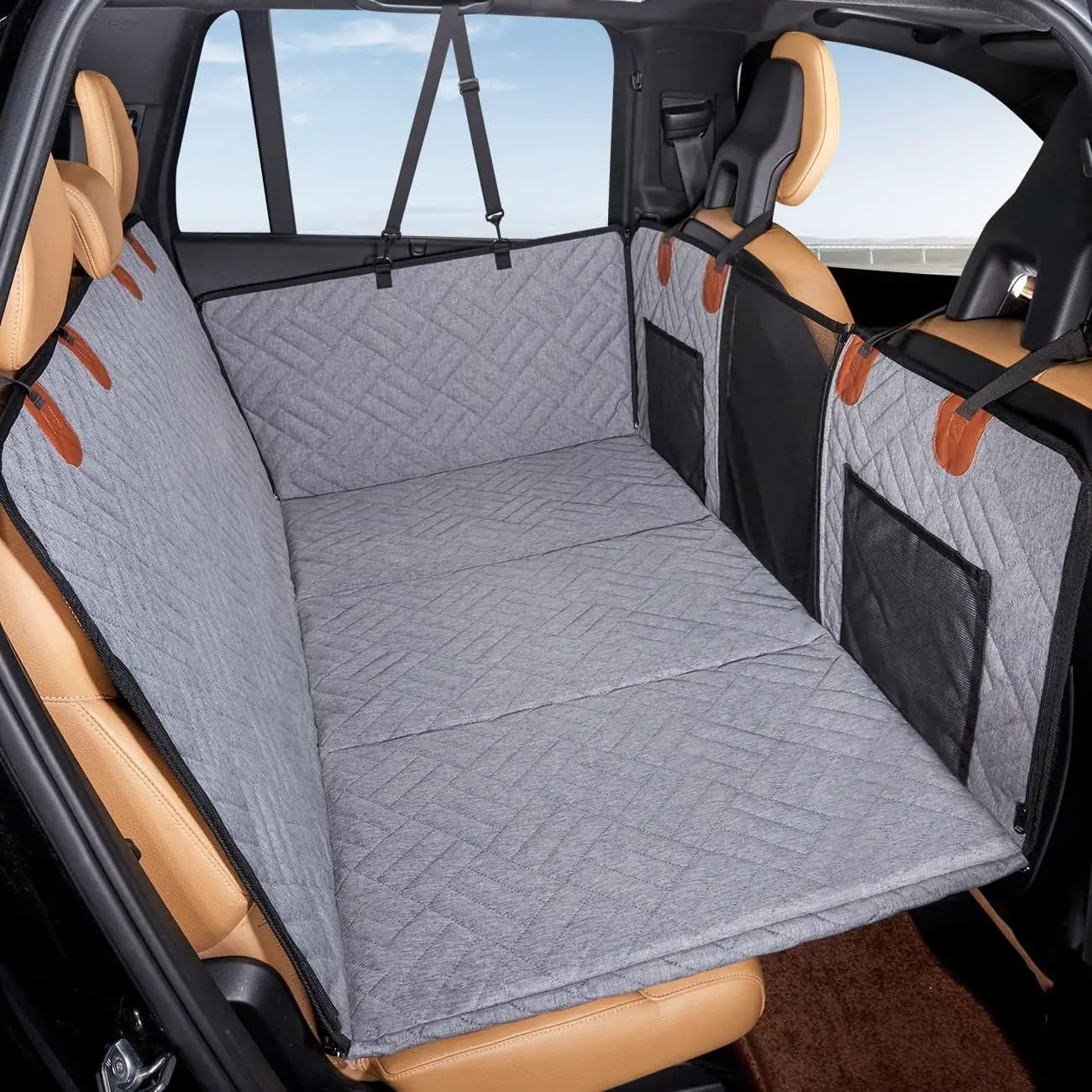 DOG CAR SEAT COVER™ Waterproof – Back Seat Fit for SUVs & Cars