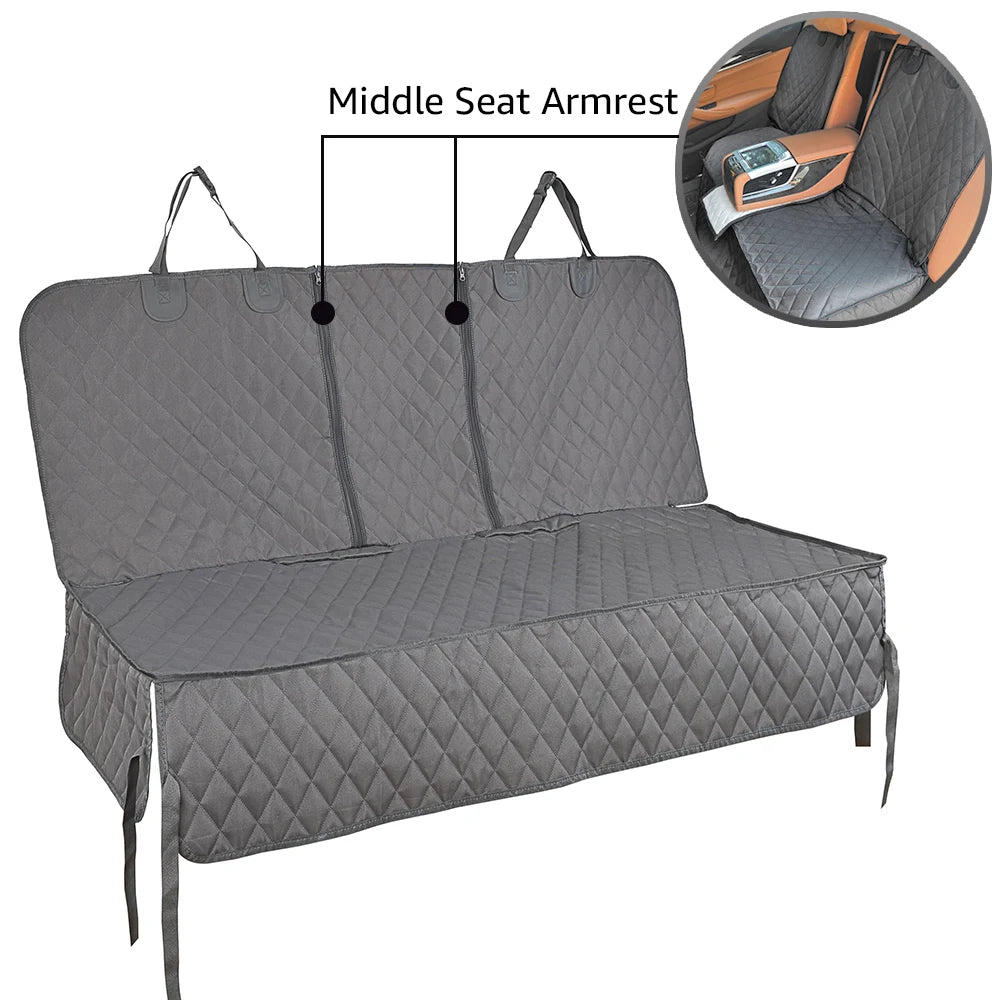 PET CAR SEAT PROTECTOR™ – Armrest-Friendly, Waterproof & Comfy
