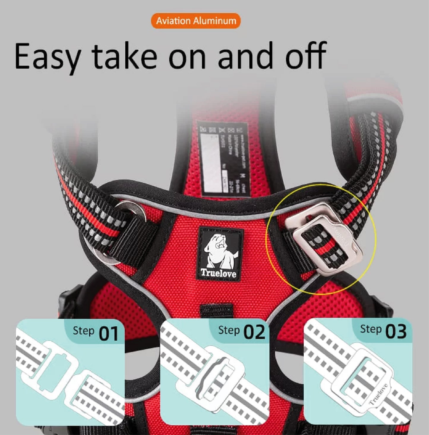 EverRoam™ – Classic Reflective Adventure Dog Harness