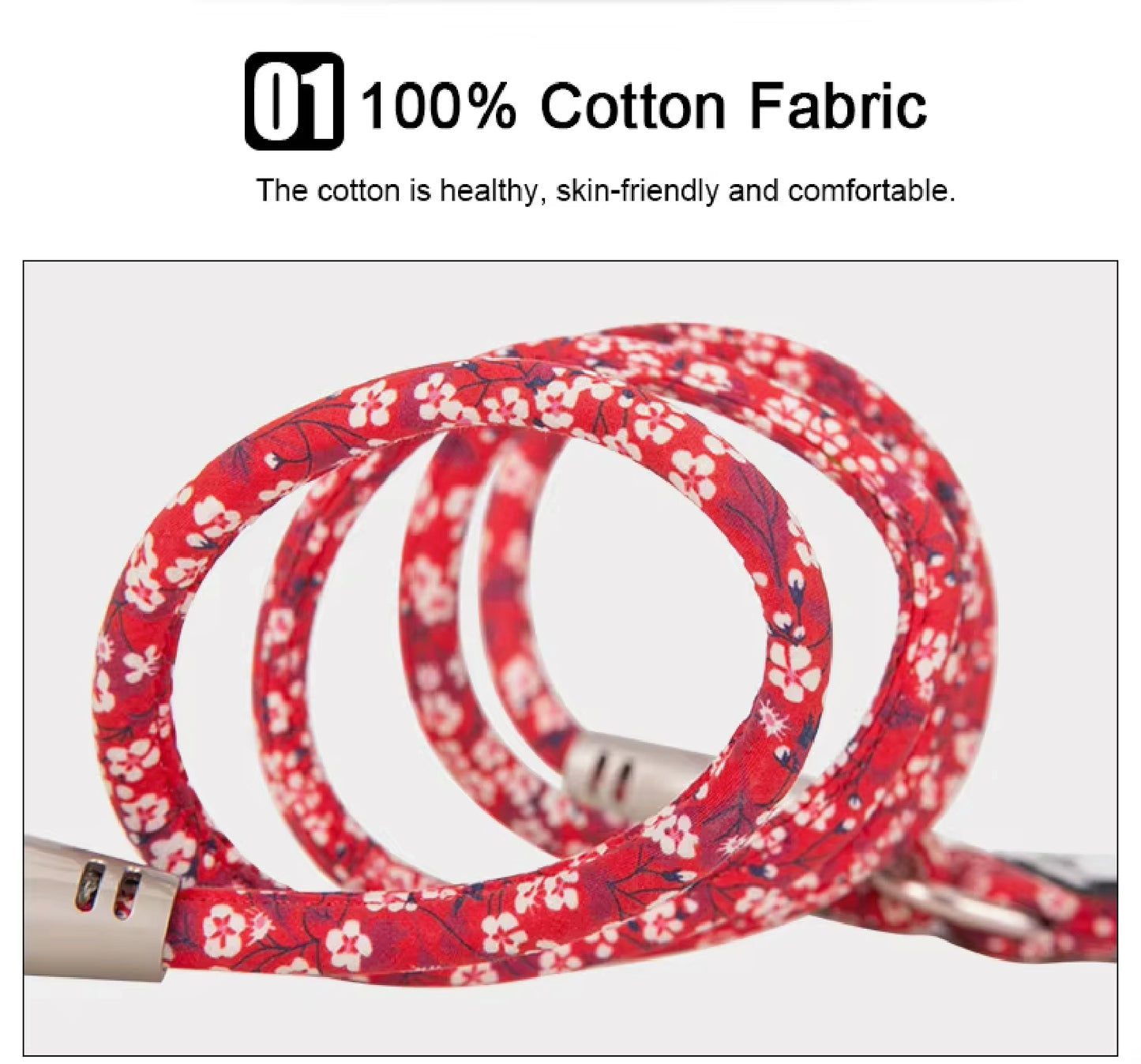 WildBloom™ – Floral Adventure Dog Leash