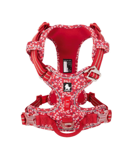 WildBloom™ – Adjustable Floral Control Dog Harness