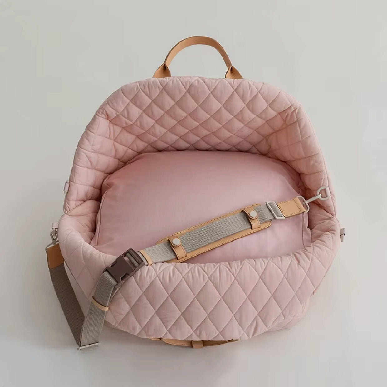 ELEGANT 3 IN 1 PET CARRIER™ – Luxury Travel Bag & Car Seat for Dogs and Cats