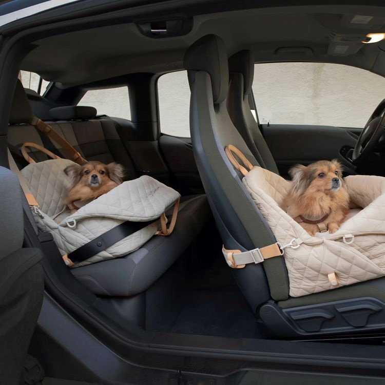 ELEGANT 3 IN 1 PET CARRIER™ – Luxury Travel Bag & Car Seat for Dogs and Cats