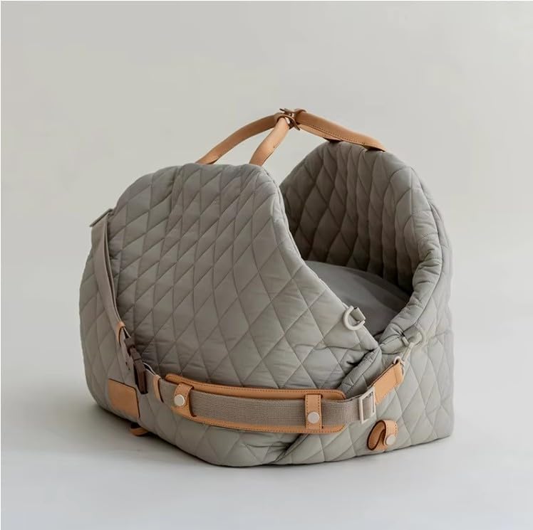 ELEGANT 3 IN 1 PET CARRIER™ – Luxury Travel Bag & Car Seat for Dogs and Cats
