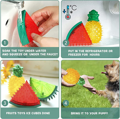 TropiChill™ – Frozen Fruit Toy for Pets