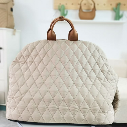 ELEGANT 3 IN 1 PET CARRIER™ – Luxury Travel Bag & Car Seat for Dogs and Cats