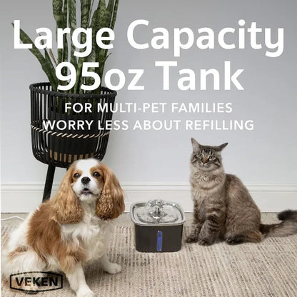 STAINLESS STEEL PET FOUNTAIN™ – Premium Hydration for Your Pet.