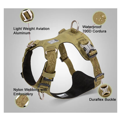 DriftRidge™ – Tactical Control Dog Harness