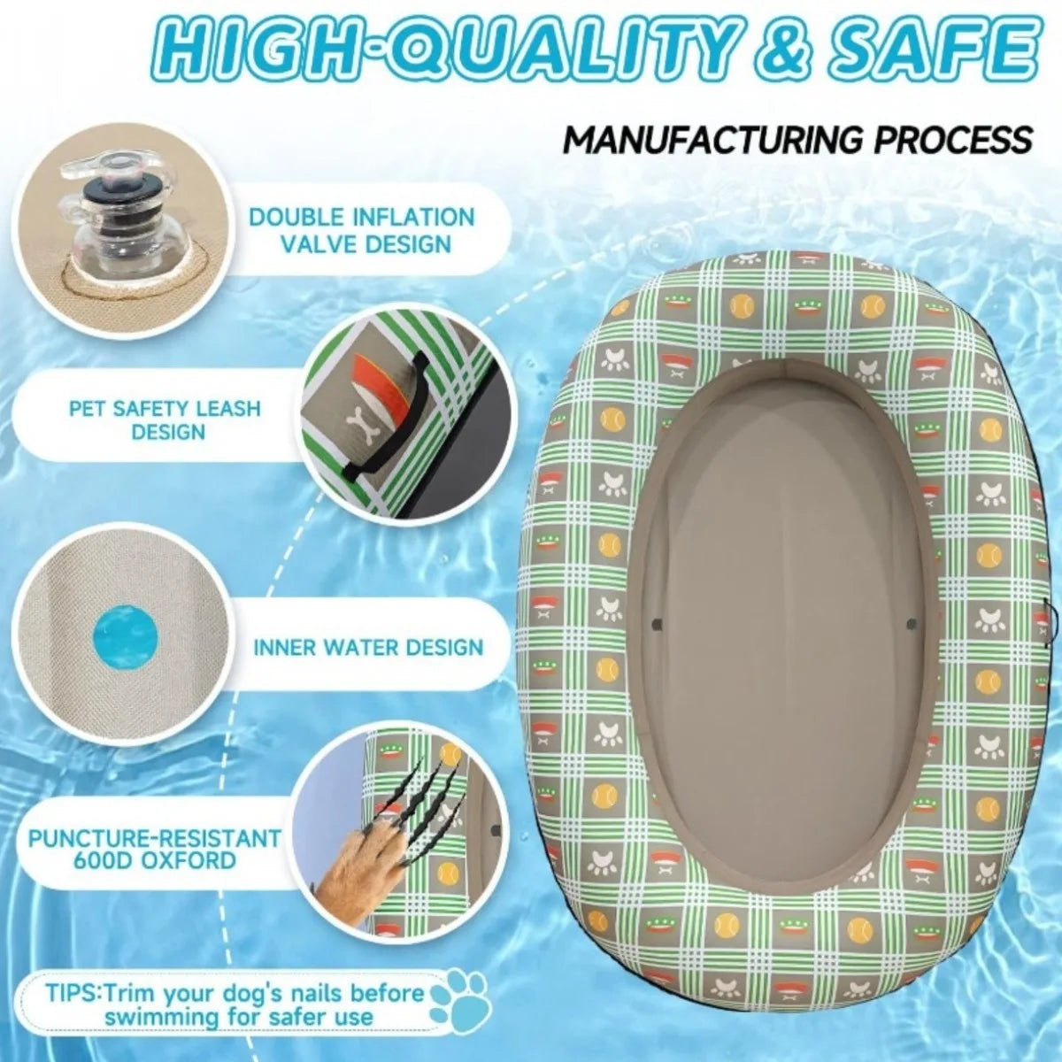 AquaTrek™ – Large Dog Pool Float