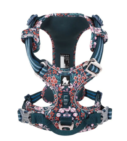 WildBloom™ – Adjustable Floral Control Dog Harness