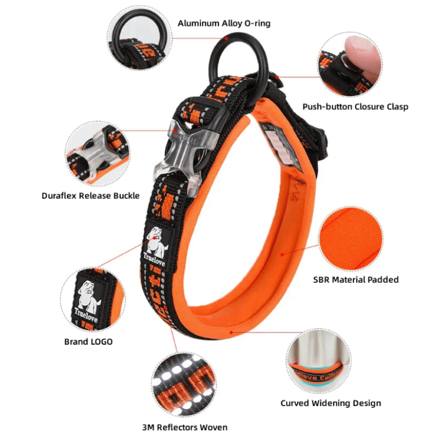 Highcrest™ - Reflective Comfort Dog Collar