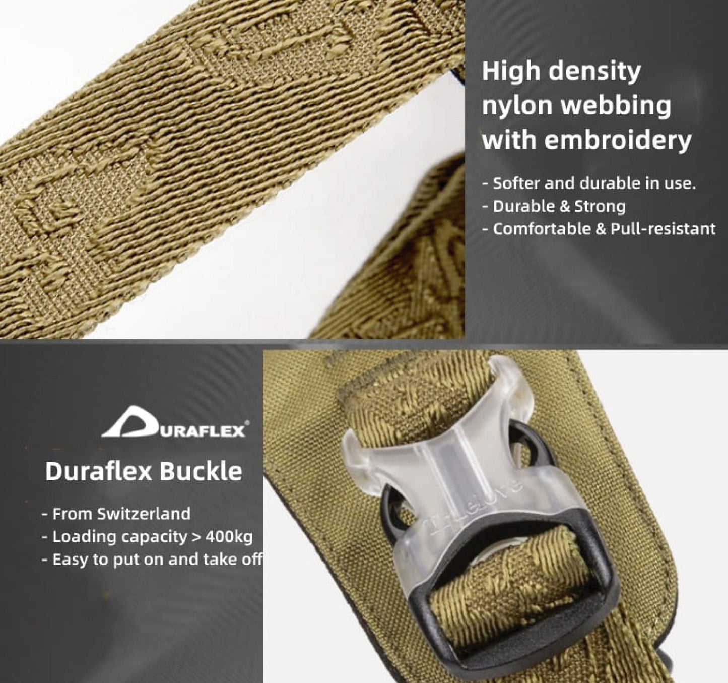 DriftRidge™ – Tactical Control Dog Harness